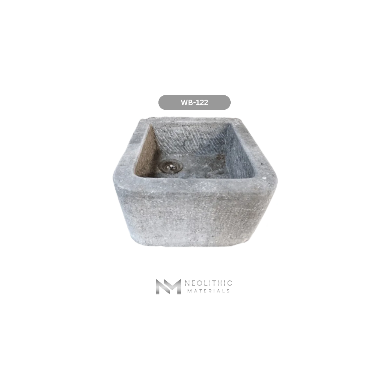 Antique Belgian Bluestone Trough Sink - Image 7